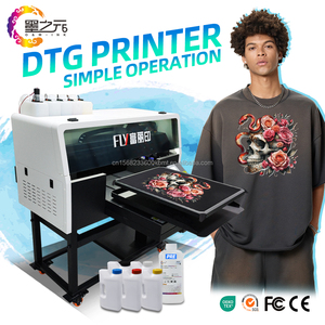 Imprimante DTG grand <span class=keywords><strong>format</strong></span> à une station Brother Head Imprimante textile DTG 5 couleurs Machine d'impression automatique de t-shirts - Product Image 2