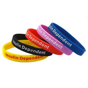 Gelang Silikon <span class=keywords><strong>Diabetes</strong></span> Tipe 1 Diskon Besar, Gelang Tangan <span class=keywords><strong>Diabetes</strong></span> Dewasa - Product Image 2