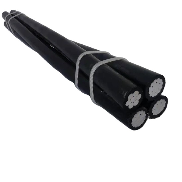 NFC 33-209 Standard XLPE ABC Aerial Bundle Cable 3X70+54.6RM