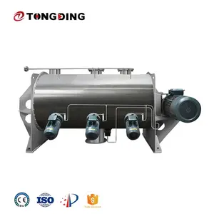 2023 The latest design of food chemical powder industrial mixing machine horizontal plow knife mixing machine