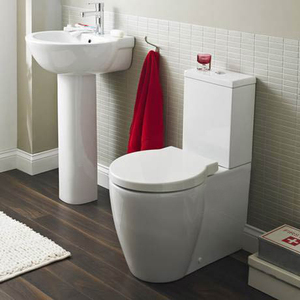 Inodoros Sanitarios, Conjuntos de Inodoros con Función de Descarga Directa, Modernos, Económicos, Lavabos, Inodoros de Dos Piezas - Product Image 1
