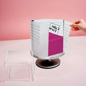 Nuovo Stampo <span class=keywords><strong>per</strong></span> <span class=keywords><strong>Torte</strong></span> Quadrato <span class=keywords><strong>per</strong></span> Crema e Cioccolato, Strumento Essenziale <span class=keywords><strong>per</strong></span> Principianti nel Pasticceria - Product Image 3