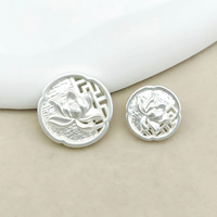 Boutons métalliques personnalisés JINYU, logo de haute qualité, alliage de zinc, placage, pour vêtements, manteaux, chemises, sans nickel, écologiques, sans plomb