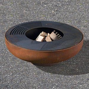 Corten-parrilla de acero para chimenea, brasero para barbacoa - Product Image 1