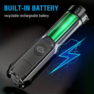 Linterna escalable con 3 modos, alto lumen, mini linterna LED, recargable, para el hogar, exteriores, camping, pesca y buceo - Product Image 6