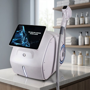 4 Wave Diode Laser Hair Removal Device For Face Body Bikini Long-Lasting & Painless <b>Ice</b> Cooling - Product Image 1
