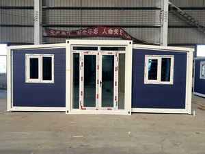 20 pieds 40 pieds Conteneur d'expédition de conception expansible préfabriqué à petit budget Maison en conteneur isolée de luxe - Product Image 3