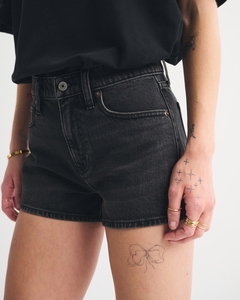 LEDUO - Shorts de Mezclilla Lavados de Cintura Alta para Mujer, Estilo Casual de Verano, para Uso Diario, Personalizados - Product Image 2