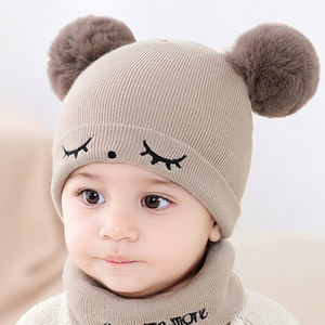 بيع بالجملة تصميم جديد للأطفال ، قبعات شتوية للأطفال ، قبعات عادية مع بوم للأطفال - Product Image 4
