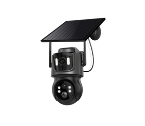 4MP 6X Zoom de baja potencia Solar Pensel Wifi cámara de doble lente de seguridad al aire libre inalámbrica Bullet cámara domo PTZ P2P a prueba de agua - Product Image 2