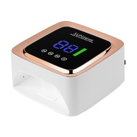Nouvelle lampe à ongles UV LED rechargeable portable Sunkin, utilisation à domicile ou en salon, normes américaines et britanniques, photothérapie 365nm, vernis gel