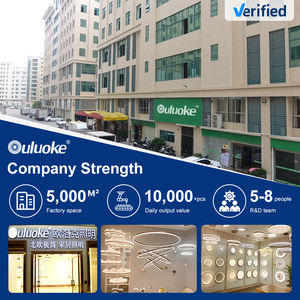 Iluminación personalizada para sala de estar, proyecto de hotel, candelabro de techo moderno redondo de aluminio y hierro, lámpara colgante de anillo circular Led - Product Image 4