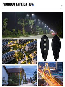 Usine en gros IP65 étanche 6000K en alliage d'aluminium lampadaires extérieurs économie d'énergie LED 50W 250W éclairage d'alimentation ca - Product Image 6