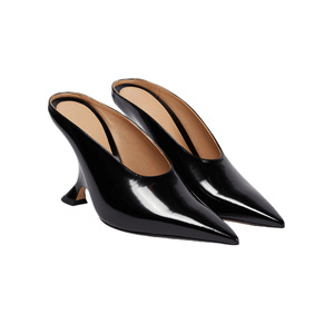 Sandali Estivi con Punta a Spillo in Fibra Superfine Lucida con Zeppa 2023 Commercio Estero Cross-border <span class=keywords><strong>Tacchi</strong></span> Alti <span class=keywords><strong>Argento</strong></span> <span class=keywords><strong>Eleganti</strong></span> - Product Image 3