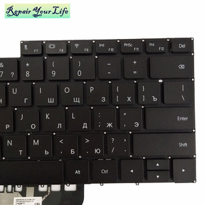 Teclado con diseño retroiluminado de Rusia y EE. UU. Para <span class=keywords><strong>HUAWEI</strong></span> MagicBook15 <span class=keywords><strong>Matebook</strong></span> <span class=keywords><strong>15</strong></span>, WAQ9HNR, teclado con diseño de pantalla de <span class=keywords><strong>15</strong></span> ", WAQ9HNR, 9Z.NG2BN.001 - Product Image 4