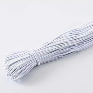 Polypropylene Latex Core Elastic <b>Rope</b> 3mm Beaded <b>Bracelet</b> Accessories - Product Image 1