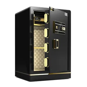 Digital safe Box fingerprint jewelry money safe electronic coffre fort home office hotel caja fuertes safes