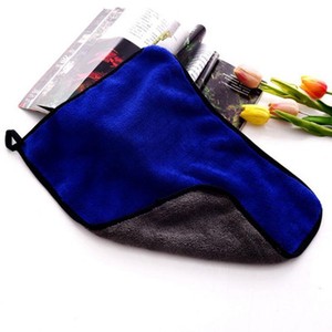 Toalla de pesca de secado rápido, 30x30cm, poliéster absorbente de doble capa, accesorio de limpieza de cebo para pesca - Product Image 1