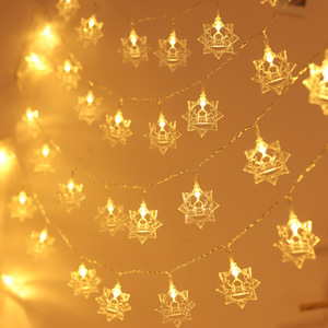 Middle Eastern LED String <b>Lights</b> Stars Moon Castle Palace Decorative <b>Lights</b> For Home Patio Holiday Decorations - Product Image 3