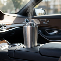 Diffuseur de parfum pour voiture OEM personnalisé, couverture 50m³, S50pro, machine à arôme d'huiles essentielles sans eau 10ml, appareil électrique portable pour parfumer l'air