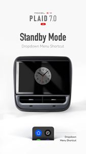 เครื่องเล่นดีวีดีในรถยนต์เครื่องเล่นวิดีโอคาร์เพลย์สำหรับเทสลารุ่น3 /<span class=keywords><strong>y</strong></span> หน้าจอความบันเทิงด้านหลัง - Product Image 3