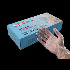 Disposable Vinyl Gloves Non-Sterile Latex Free For Salon Hair Dyeing Cleaning Protection Large Medium Small Size - Product Image 4
