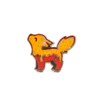 Dessin animé mignon Animal laque claire artisanat personnalisé Rock Band épingle Badges émail doux épinglette