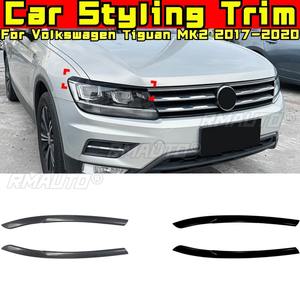 Kits de Estilización para Volkswagen Tiguan MK2 2017-2020, Molduras Decorativas para Faros Delanteros, Cejas para Faros, Decoración de Carrocería - Product Image 2