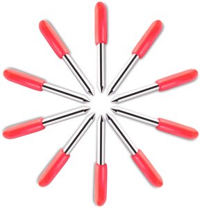 <span class=keywords><strong>Lame</strong></span> de découpe en acier tungstène à 45 degrés pour traceur de découpe <span class=keywords><strong>vinyle</strong></span> Roland - Rouge, lot de 10, OEM et ODM pris en charge - Product Image 2