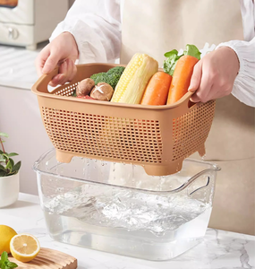Paniers multifonctionnels de lavage de légumes de cuisine de ménage paniers de drainage de grande capacité - Product Image 5