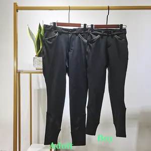 New Little Boy XS to XL Size Equestrian Breeches 5 Color Horse Riding Child Pants for 100cm-170cm Riders Leggings Pants