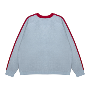 <span class=keywords><strong>Pull</strong></span>-over en tricot jacquard personnalisé <span class=keywords><strong>de</strong></span> haute qualité à col en V et manches longues pour femme - Product Image 2