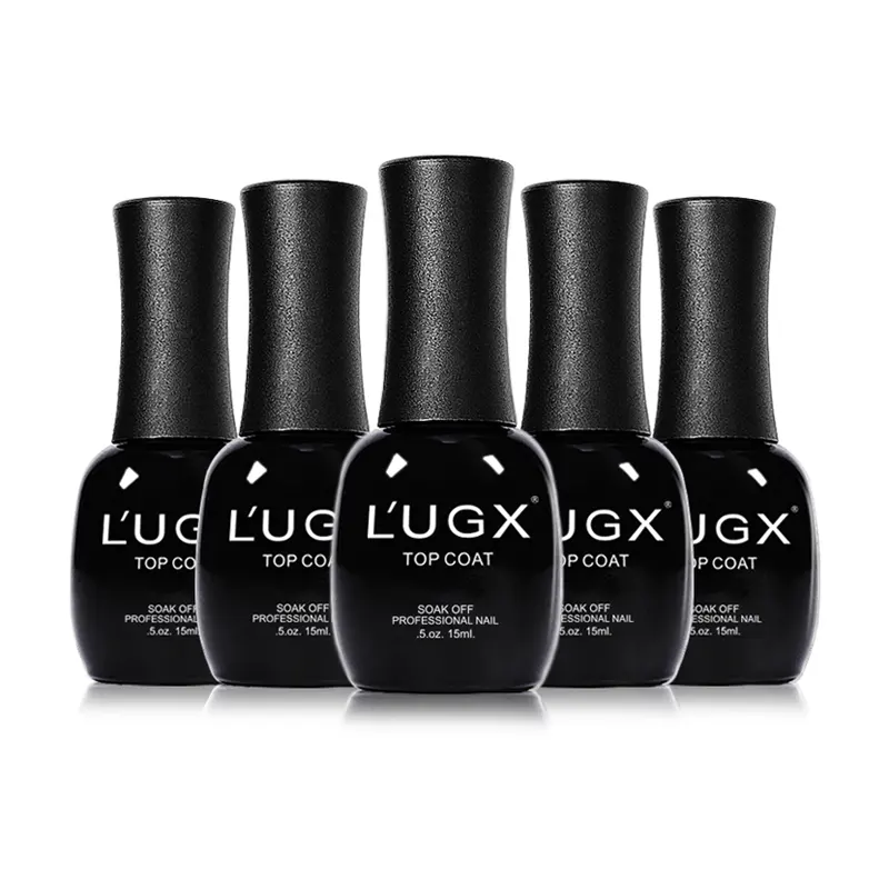 L'UGX-Gel Uv para esmalte de uñas, barniz de uñas de Gel para capa superior, de goma mate, sin necesidad de limpiar