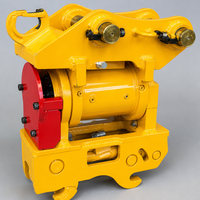 Attache rapide hydraulique inclinable à verrouillage avancé pour excavatrice de 5 tonnes
