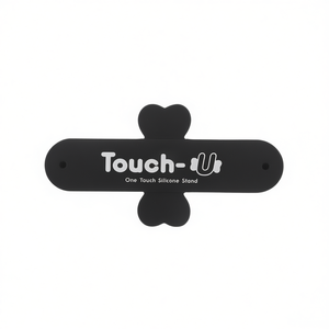 Soporte de silicona para teléfono inteligente Touch U, soporte negro One Touch para teléfonos móviles - Product Image 2
