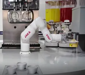 Fabrik Direkt verkaufs preis Heißer Verkauf Sechs-Achsen-Kamera roboter Arm Eis verkaufs roboter