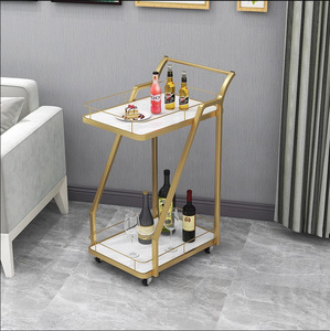Carrito de Servicio para Restaurantes, para Pasteles, Té, Aperitivos y Bebidas, Carrito para Tiendas 4S, Bares KTV - Product Image 2