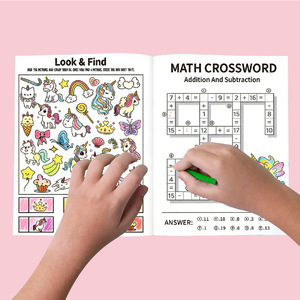 Libro de Colorear de Papel con Temática de Unicornio, Divertido, con Juegos de Actividades Mentales, Rompecabezas, Busca y Encuentra, para Niños de 3 a 6 Años - Product Image 4