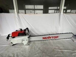 Motosierra de Gasolina de 2 Tiempos de Grado Industrial NT10500 OEM, 105.7cc, 4.8kW, Barra Guía de 36 Pulgadas para Cortar Madera de Árboles Grandes - Product Image 2