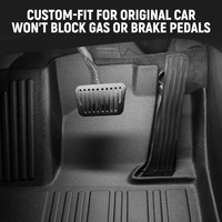 Tapis de sol de voiture 5D en TPE, non toxiques, résistants aux taches, sans mauvaise odeur, durables pour toutes les saisons, adaptés à la Volvo XC70 2026