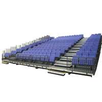 Système de sièges pliants rétractables automatiques JY-768 pour salle de sport intérieure et auditorium