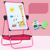Tableau de Dessin Magnétique en Bois Lumineux et Effaçable pour Enfants