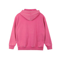 Sweat à capuche zippé en molleton délavé et vieilli, doublé polaire, 400G, teinture à la cire personnalisée, automne-hiver, coupe oversize, style vintage