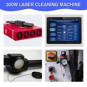 Nueva Máquina de Limpieza Láser Pulsada de 300W, Portátil, para Eliminar Óxido, Pintura y Película de Óxido - Product Image 6