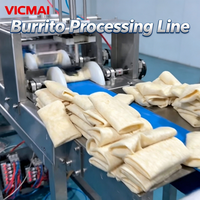 Machine à tortillas pour petites entreprises, ligne de production de feuilles de rouleaux de printemps, équipement de production de feuilles de pain plat pour burritos