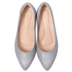 Elegante piel de oveja de tacón bajo Zapatos de vestir Formal Slip-On Cierre - Product Image 1