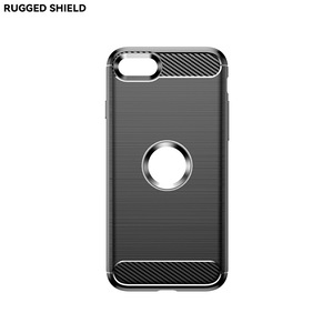 Coque de téléphone pour Apple iPhone 12 <span class=keywords><strong>13</strong></span> Mini 14 15 Plus 16 Pro Max 17 Air, coque arrière souple, robuste, protection contre les chocs, finition <span class=keywords><strong>carbone</strong></span> brossé - Product Image 3