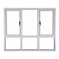 Fenêtres et portes coulissantes en alliage d'aluminium à rupture de pont thermique, modernes, horizontales, insonorisées, de haute qualité