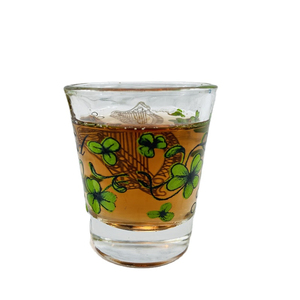 卸売家庭用飲用デカール印刷ロゴデザイン小さなウォッカミニテキーラスプリットカップユニークなカスタムショットグラス - Product Image 1