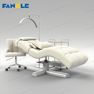 חדש מעוקל עפעף ורוד lash מיטה יופי פנים מיטה לבן בסיס עיסוי שולחן & מיטה ריהוט סלון - Product Image 6